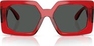 Versace 55mm Square Sunglasses