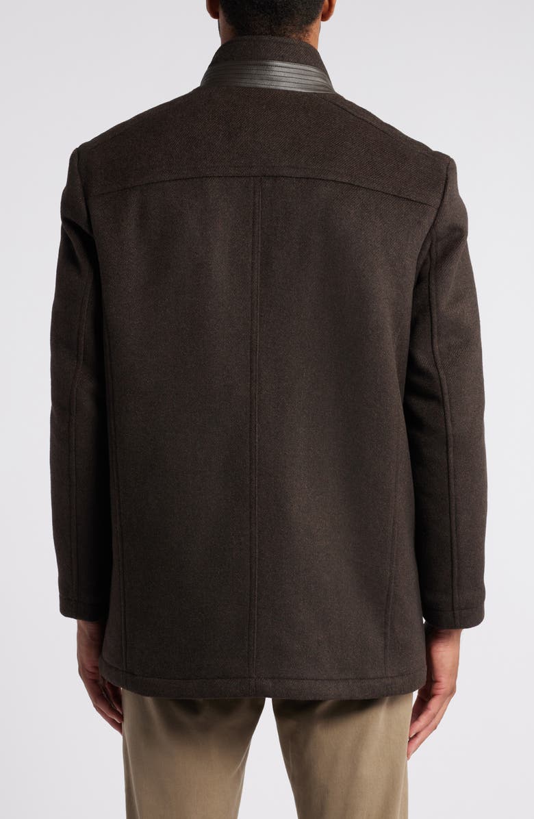 Johnston & Murphy Upton Car Coat with Removable Bib, Alternate, color, 