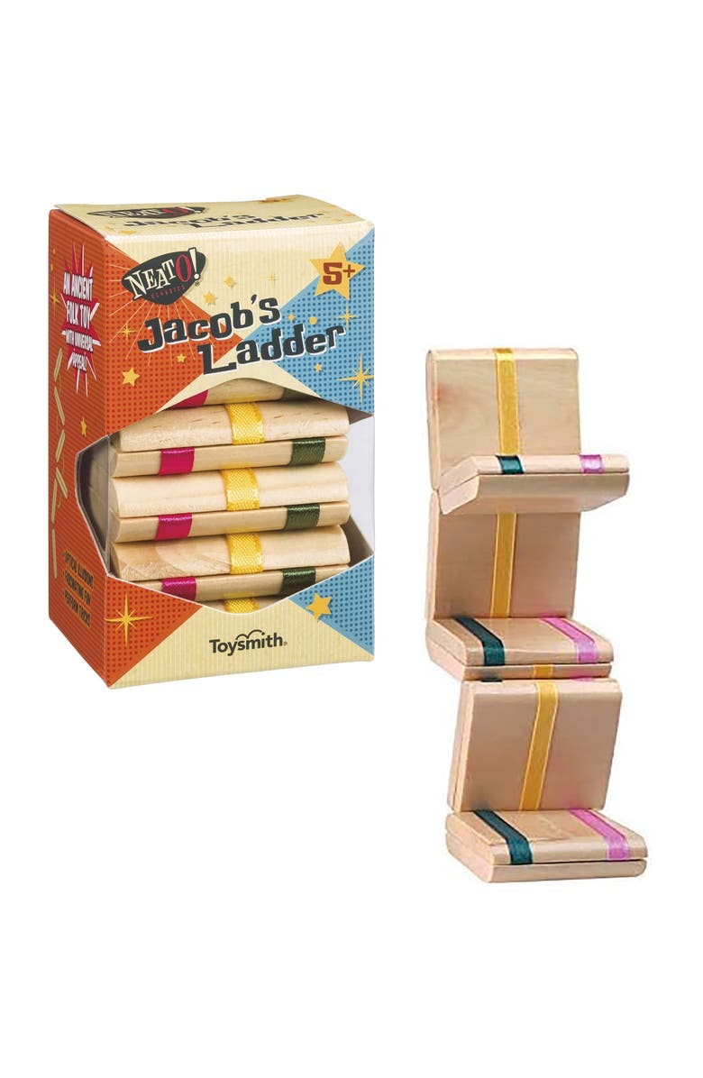 Toysmith Retro Wooden Puzzle, Alternate, color, Multicolored