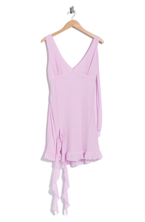 Varney Ruffle Chiffon Minidress