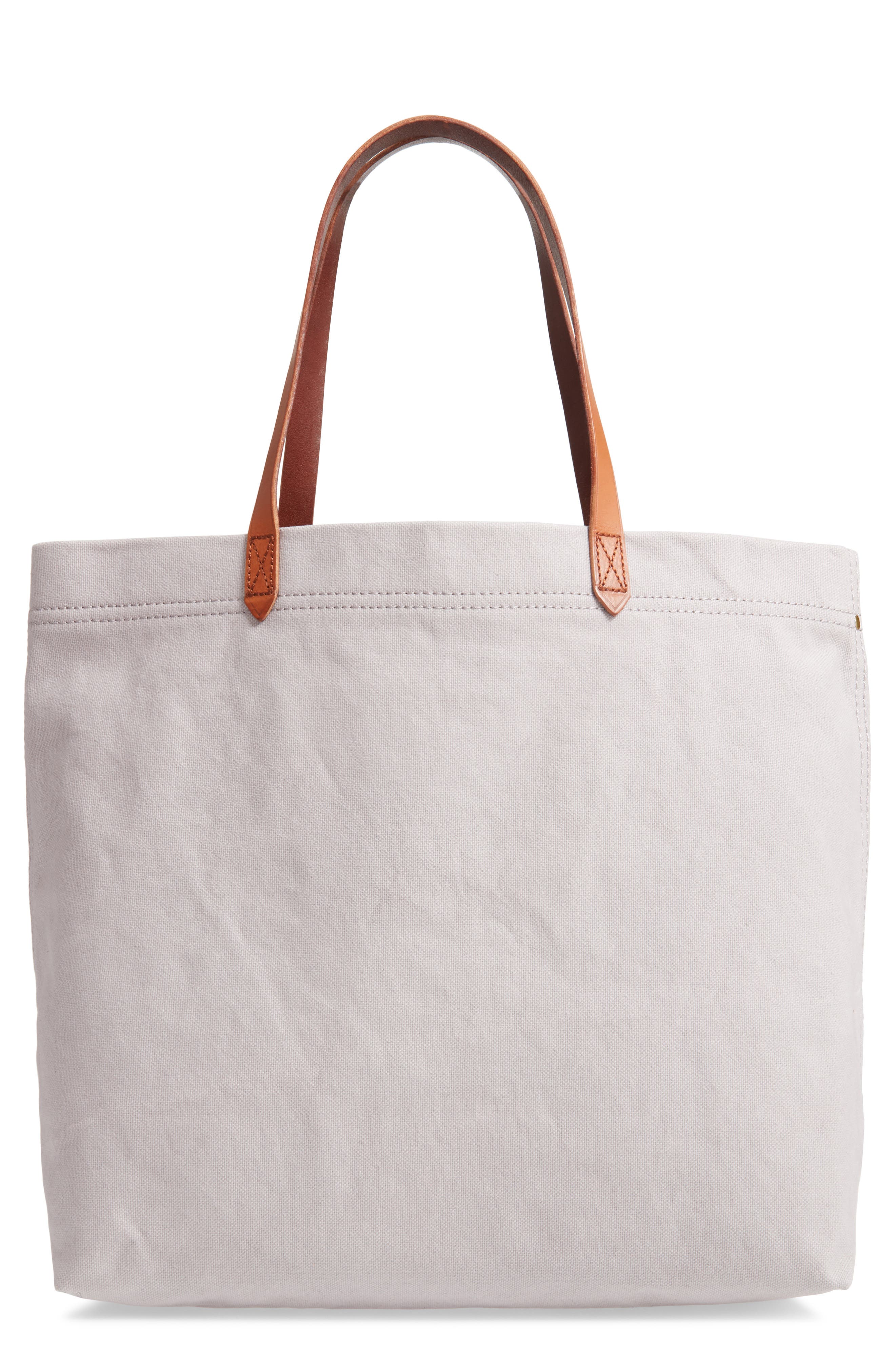 Madewell Canvas Transport Tote, Main, color, 