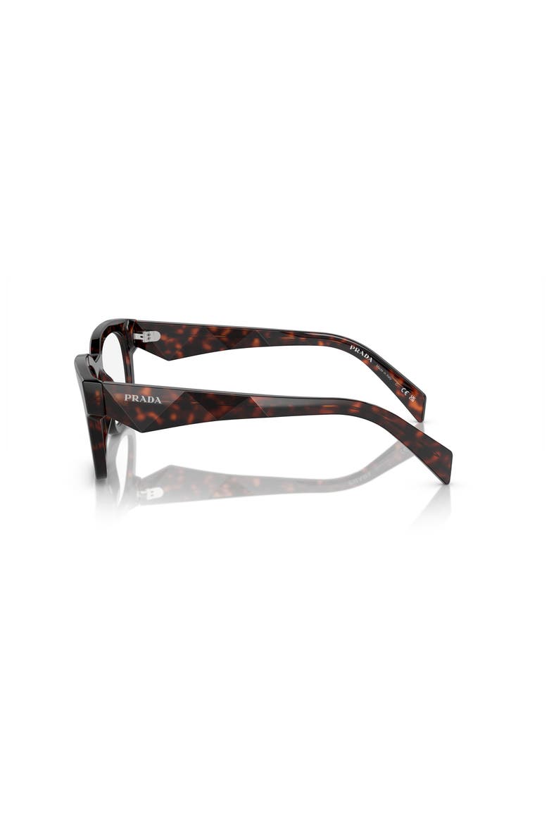 54mm Rectangle optical glasses, Alternate, color, Red