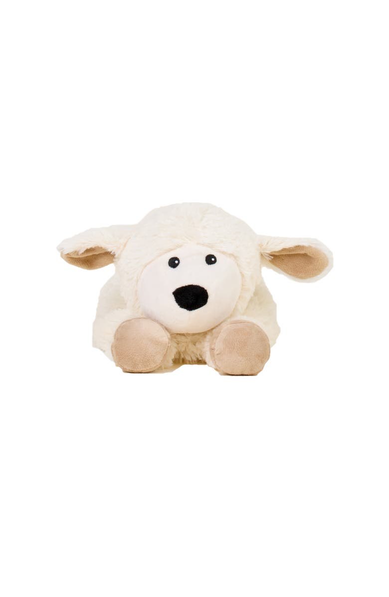 Warmies Laying Down Sheep Plush Toy, Alternate, color, Light Pastel Brown