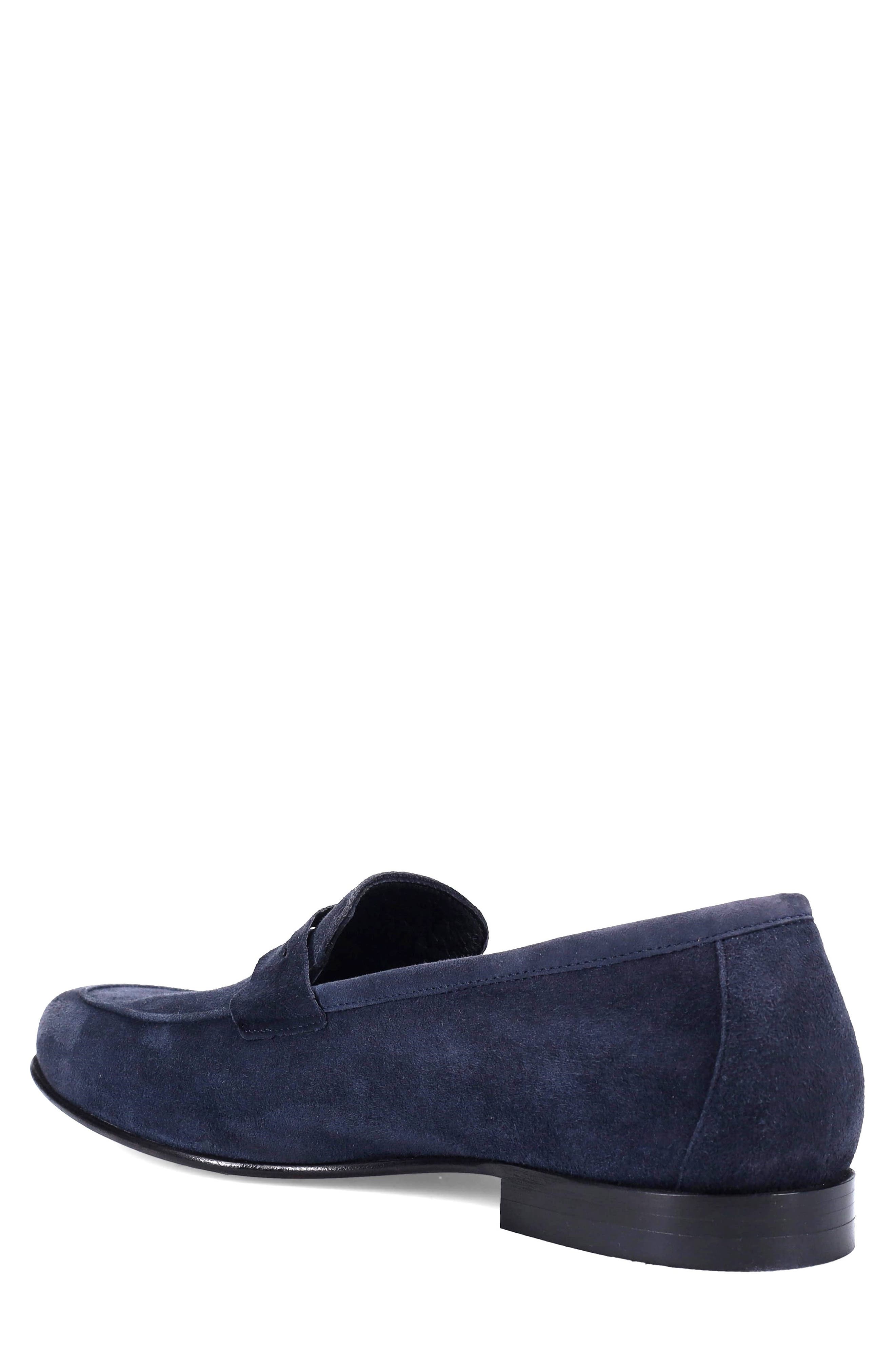 Kenneth Water Resistant Loafer, Alternate, color, NAVY