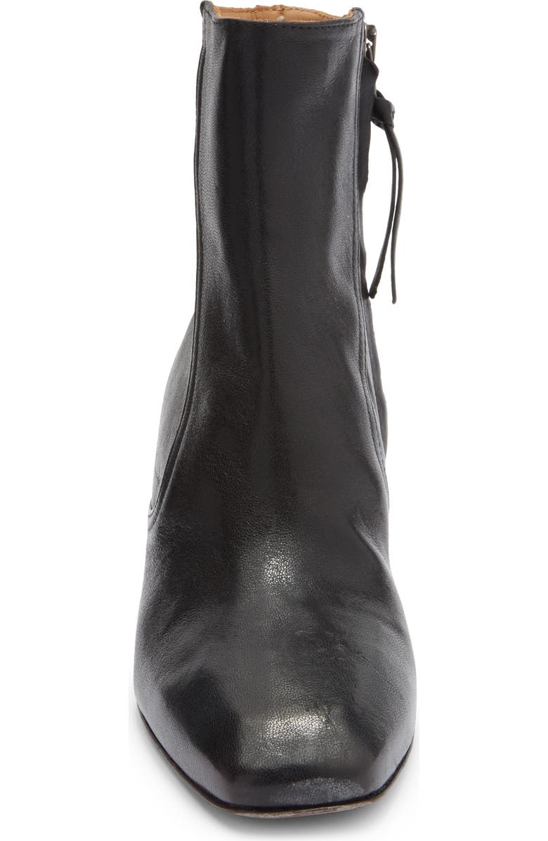 LABUCQ Jules Square Toe Bootie, Alternate, color, Black