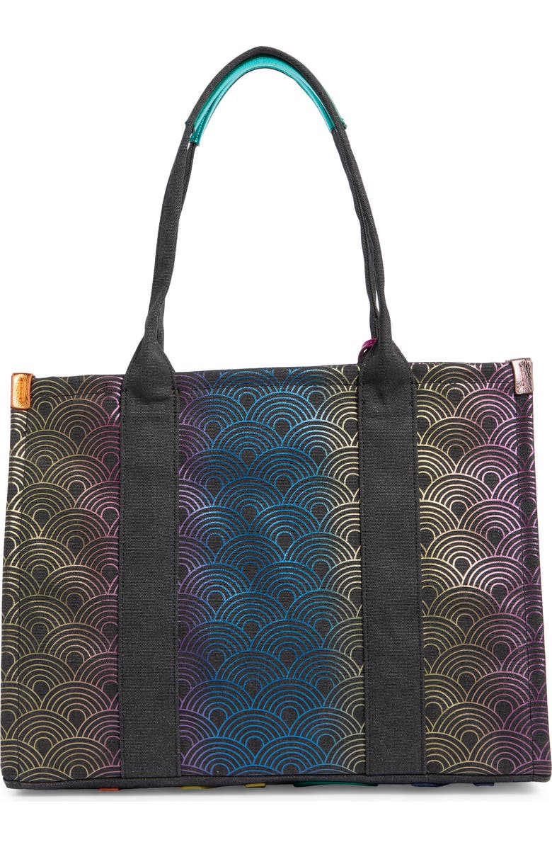 Kurt Geiger London Large Southbank Tote Bag, Alternate, color, Black Multi