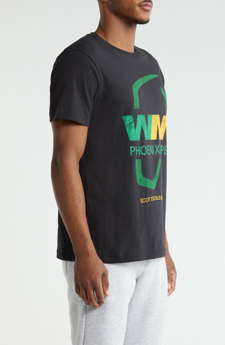 The Forecast Agency PGA WM Golf Tournament Graphic T-Shirt, Alternate, color, Black