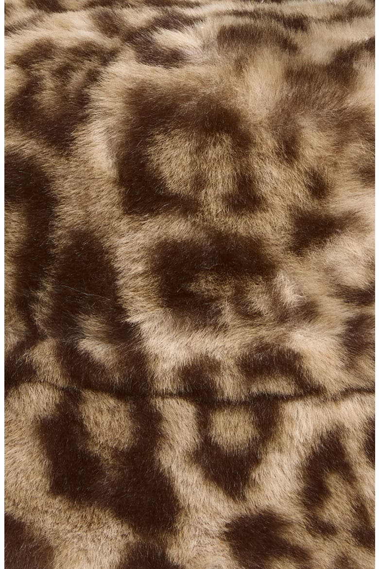 Amara Leopard Pluche™ Faux Fur Bucket Hat, Alternate, color, LIGHT LEOPARD