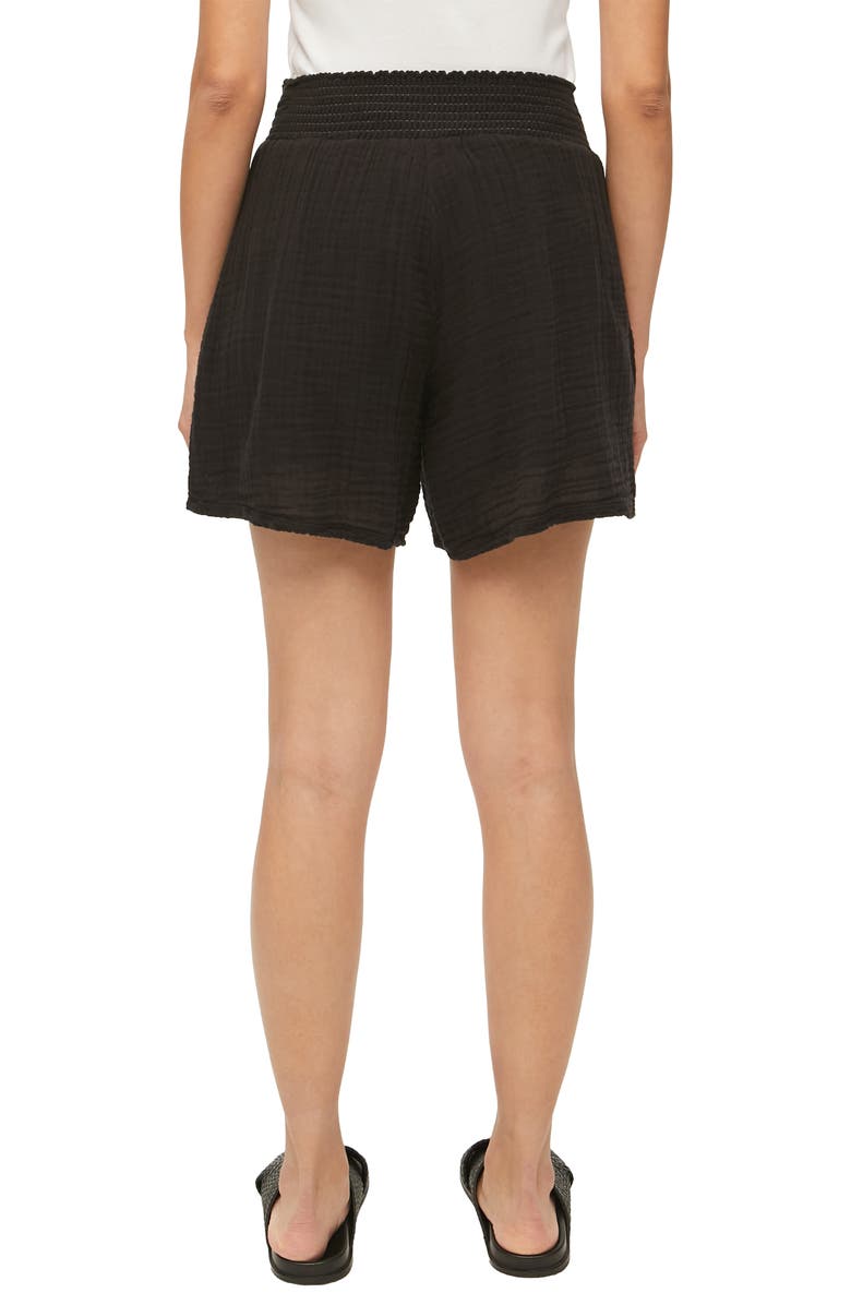 Michael Stars Cotton Gauze Shorts, Alternate, color, 
