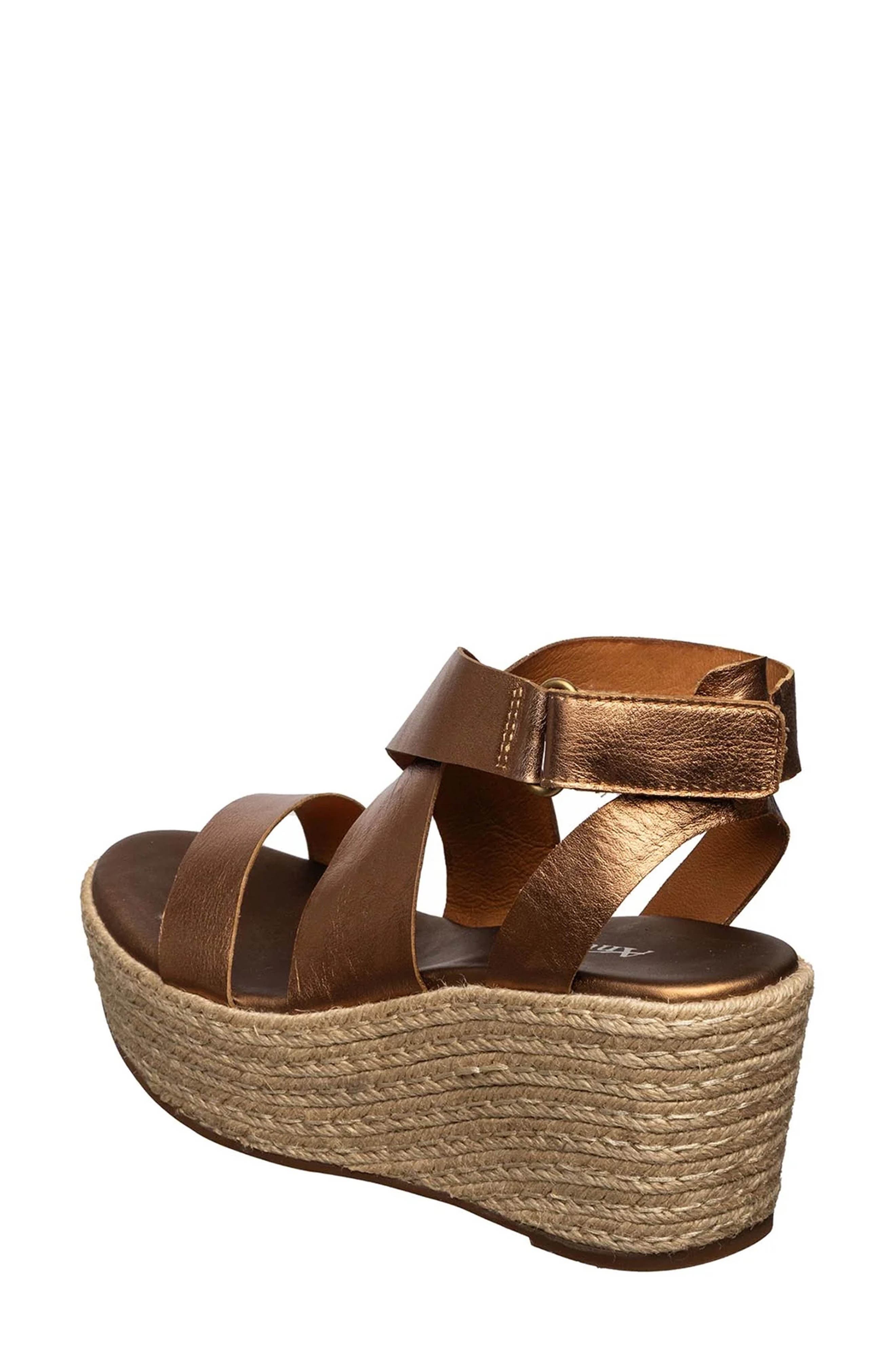 ANTELOPE Hadley Espadrille Wedge Sandal, Alternate, color, 
