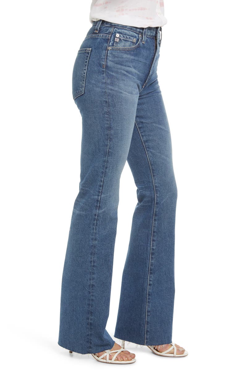 AG Alexxis High Waist Bootcut Jeans, Alternate, color, 10 Years Ellwoo