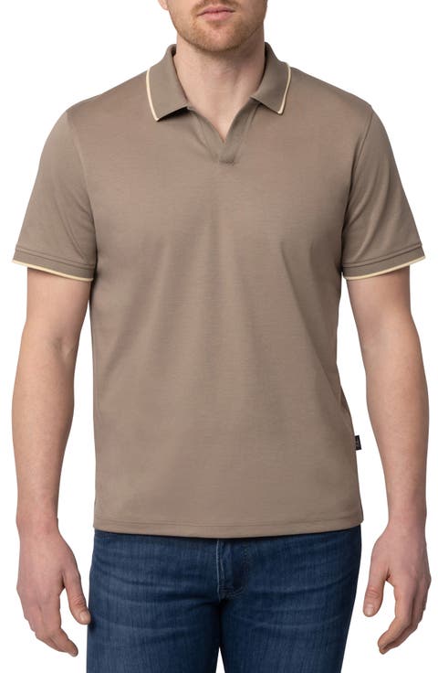 Riviera Tipped Pima Cotton Polo