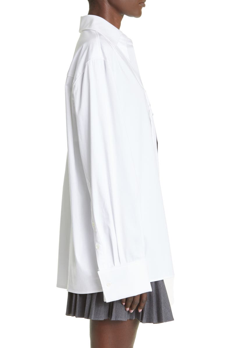 Altuzarra Deka Stretch Poplin Shirt, Alternate, color,