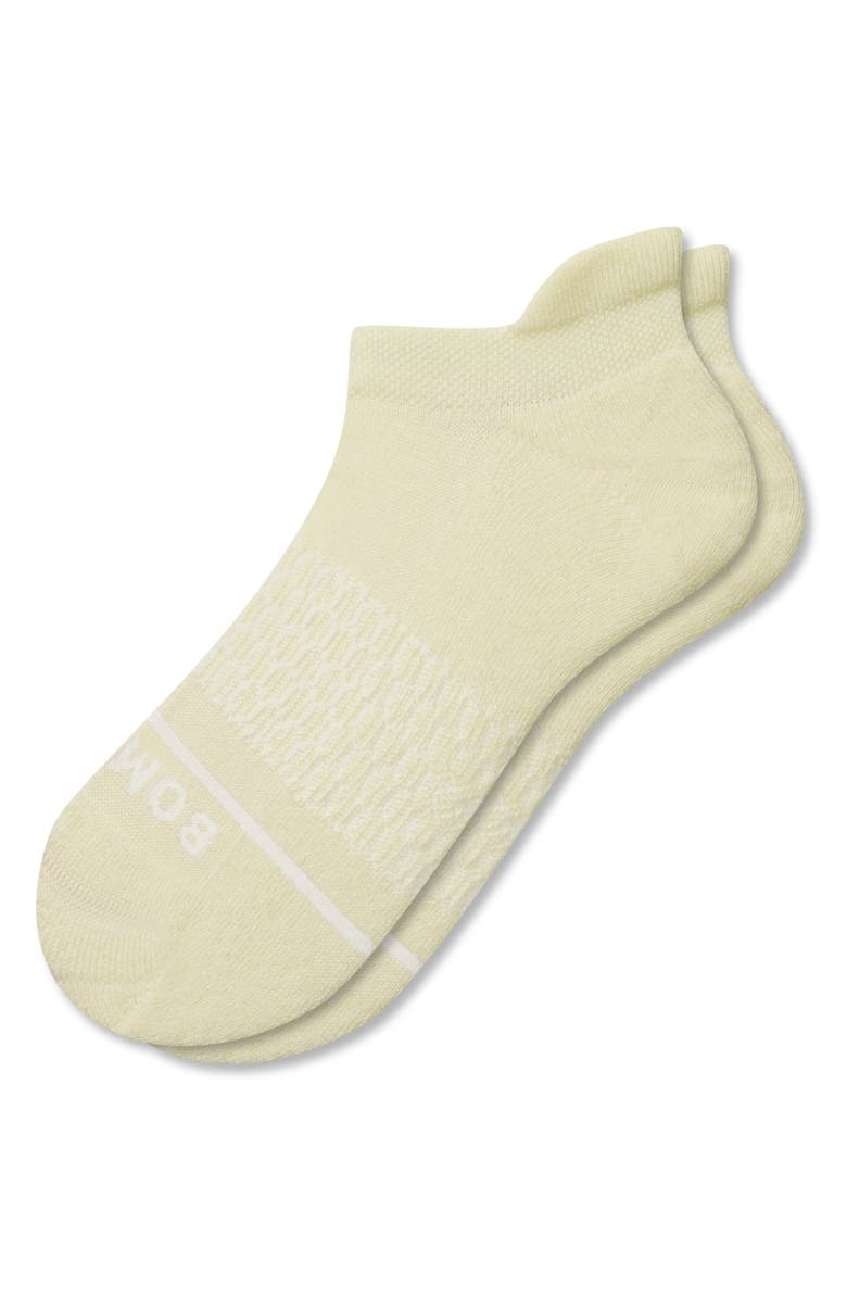 Bombas Solid Merino Wool Blend Ankle Socks, Alternate, color, Light Meringue