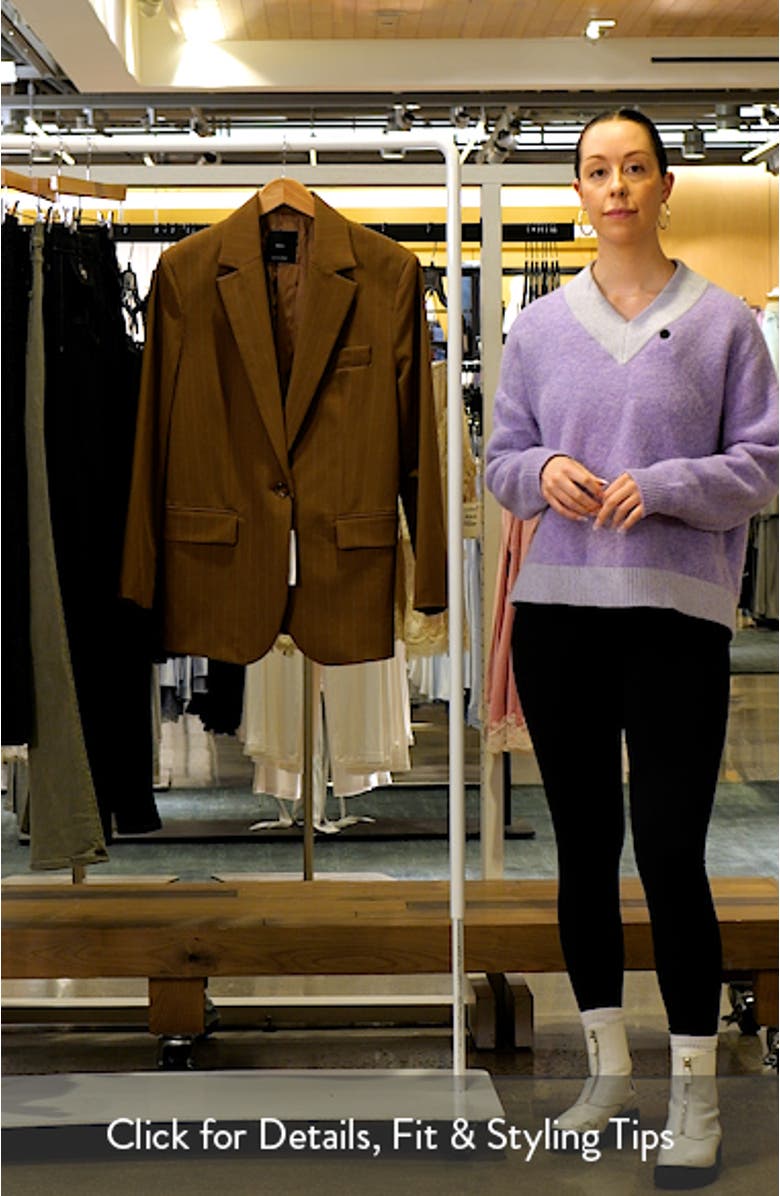 Pinstripe Blazer, sales video thumbnail