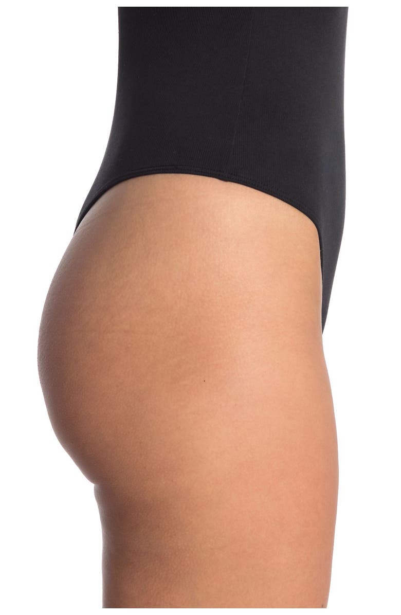 Elodie Crewneck Rib Knit Bodysuit, Alternate, color,