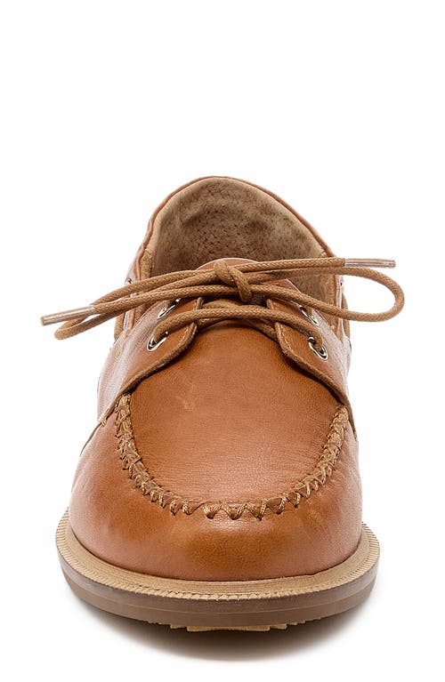 Kelsi Dagger Brooklyn Linny Boat Shoe In Fox