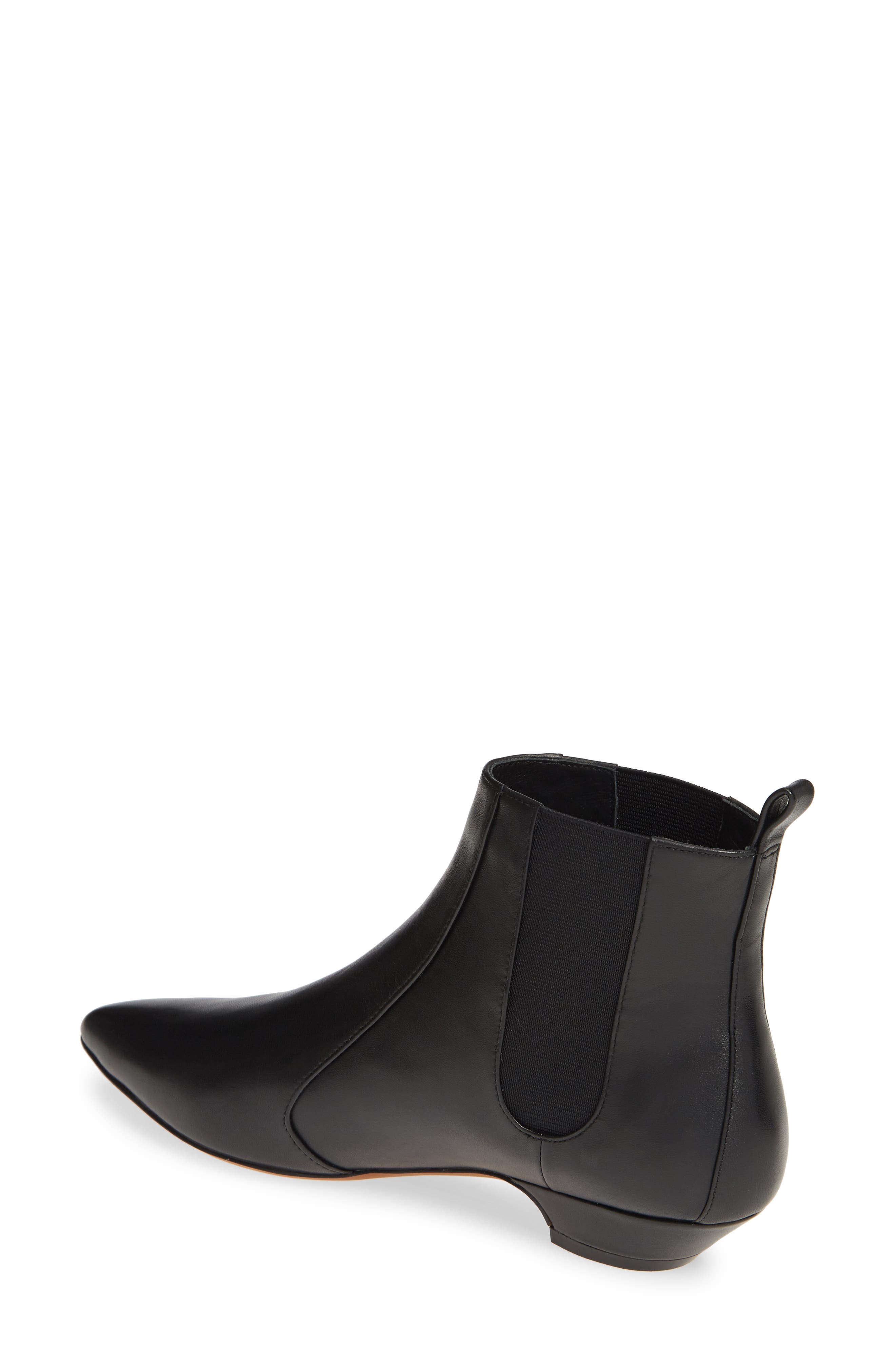 Linea Paolo Regan Bootie, Alternate, color, Black Nappa Leather