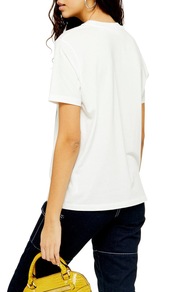 Topshop By Tee & Cake Magazine Girl Tee, Alternate, color,