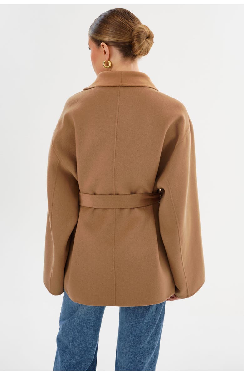 LAMARQUE Mekia | Double Face Wool Coat, Alternate, color, Camel