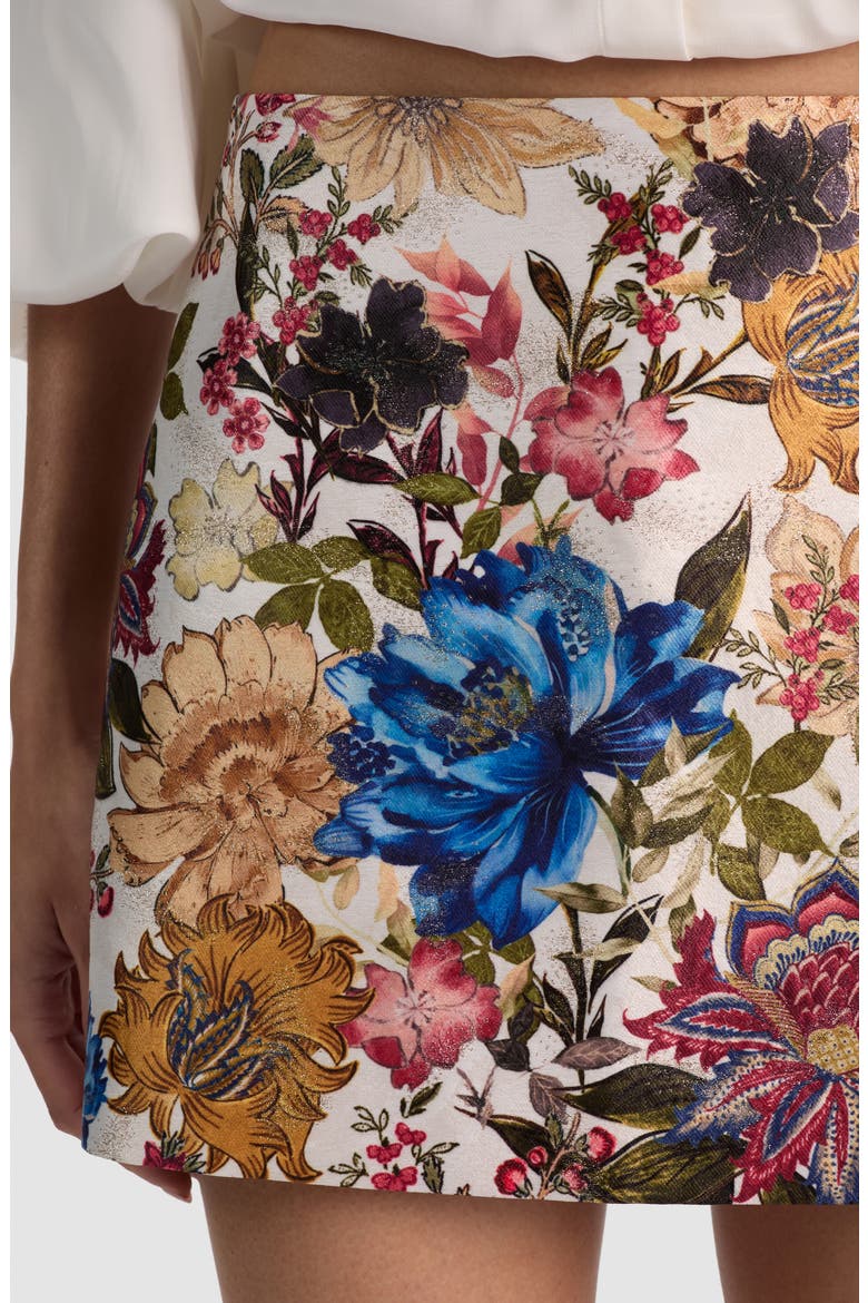 Rubi Floral Micro Miniskirt, Alternate, color, FLNPETLSSM