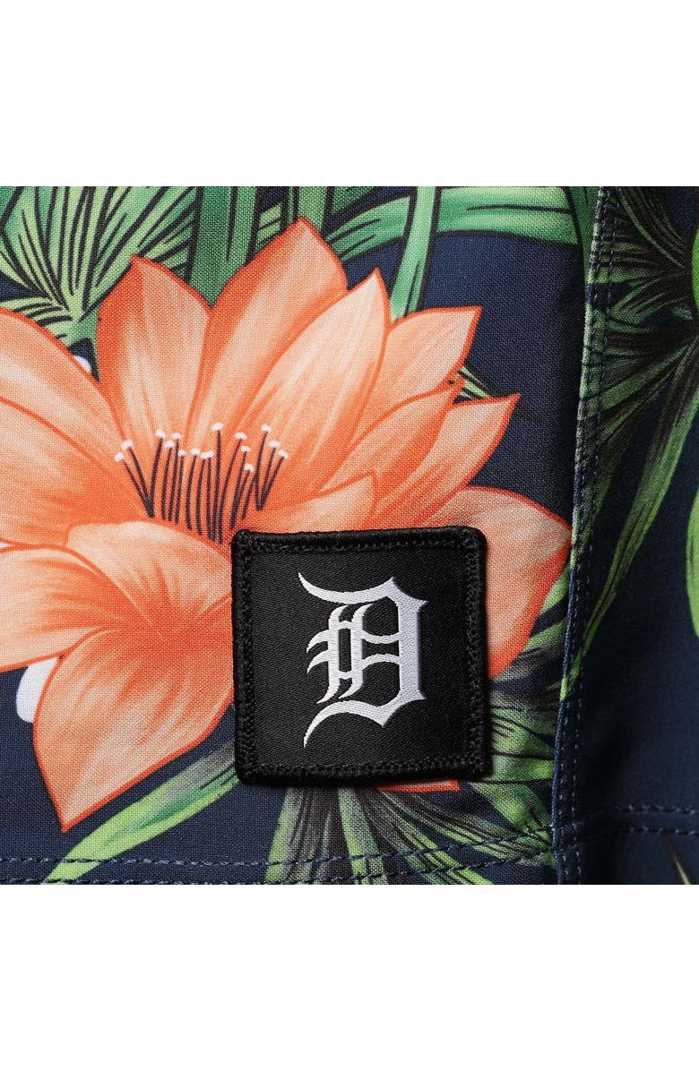 Hurley x '47 Men's Hurley x '47 Navy Detroit Tigers Cannonball Tropics Swim Shorts, Alternate, color, 