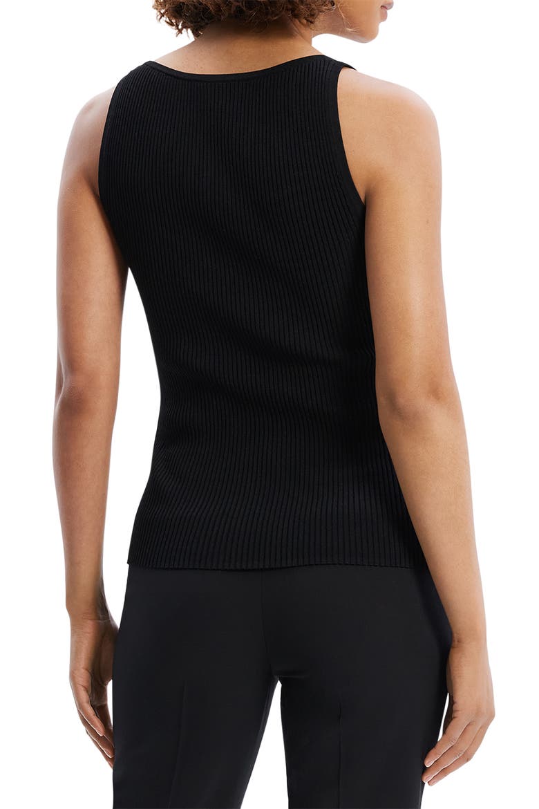 Compact Rib Tank, Alternate, color, BLACK