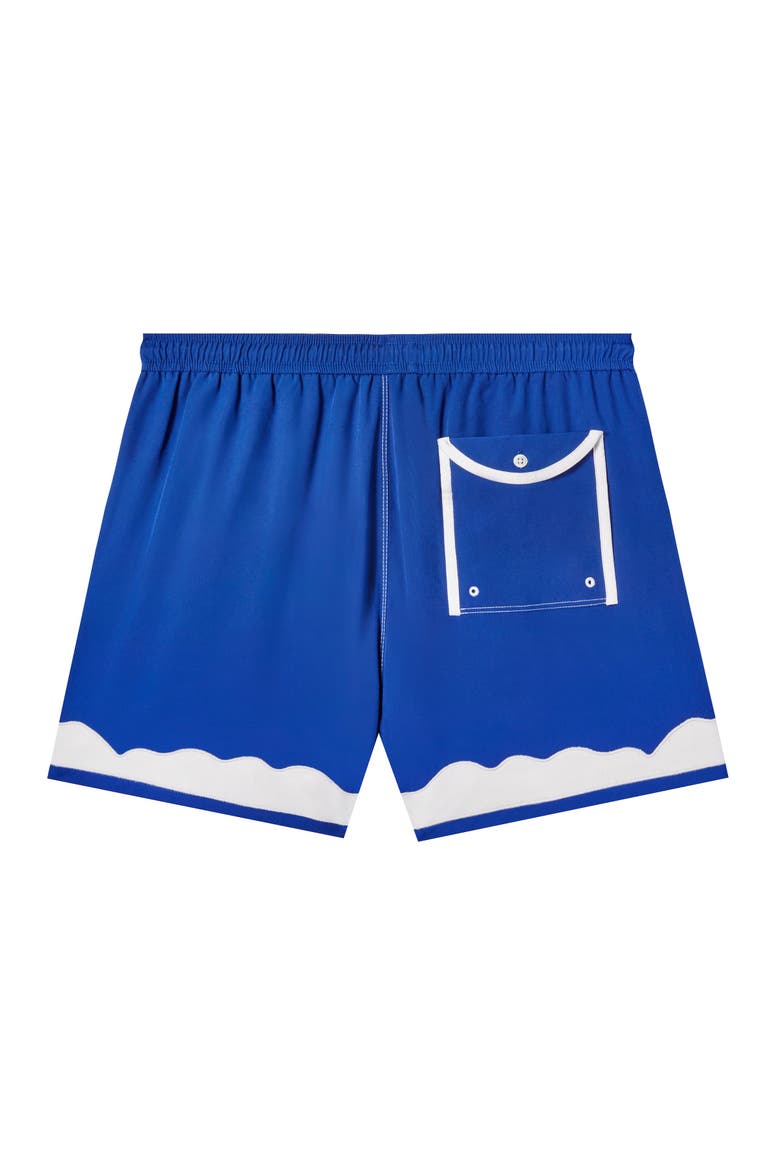 'Tom Wesselmann - Seascape #2' Swim Trunks, Alternate, color, Blue