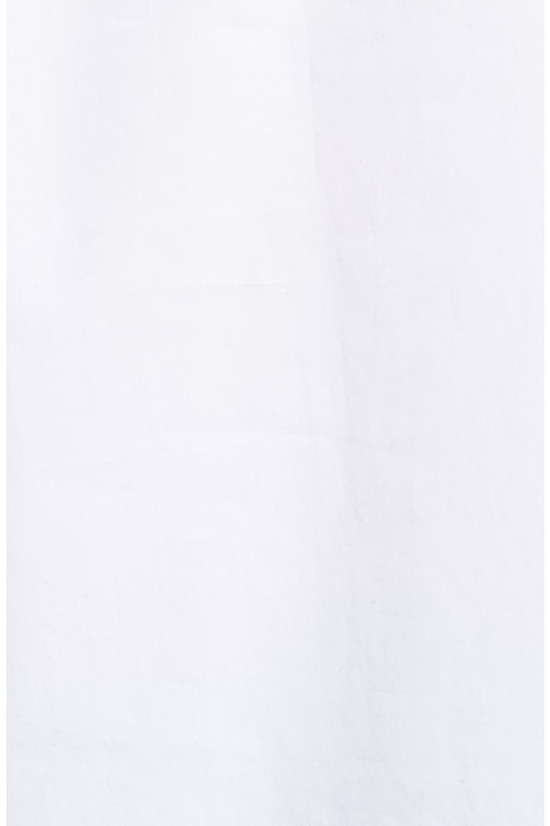 Ruffle Trim Top, Alternate, color, WHITE