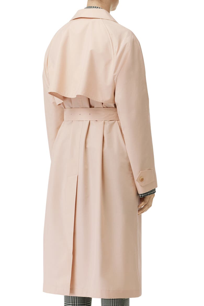 Edenderry Trench Coat, Alternate, color, CHALK PINK CHECK