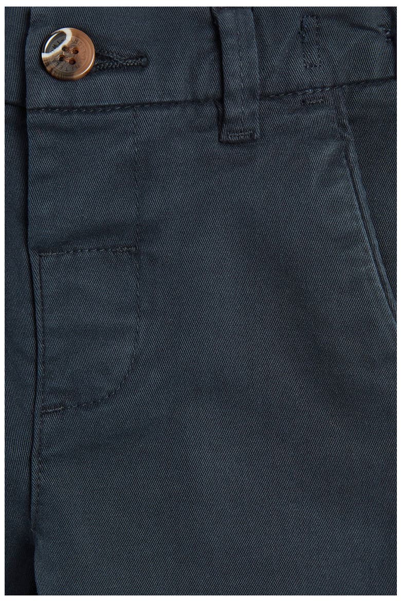 Kids' Flat Front Chinos, Alternate, color, BLUE