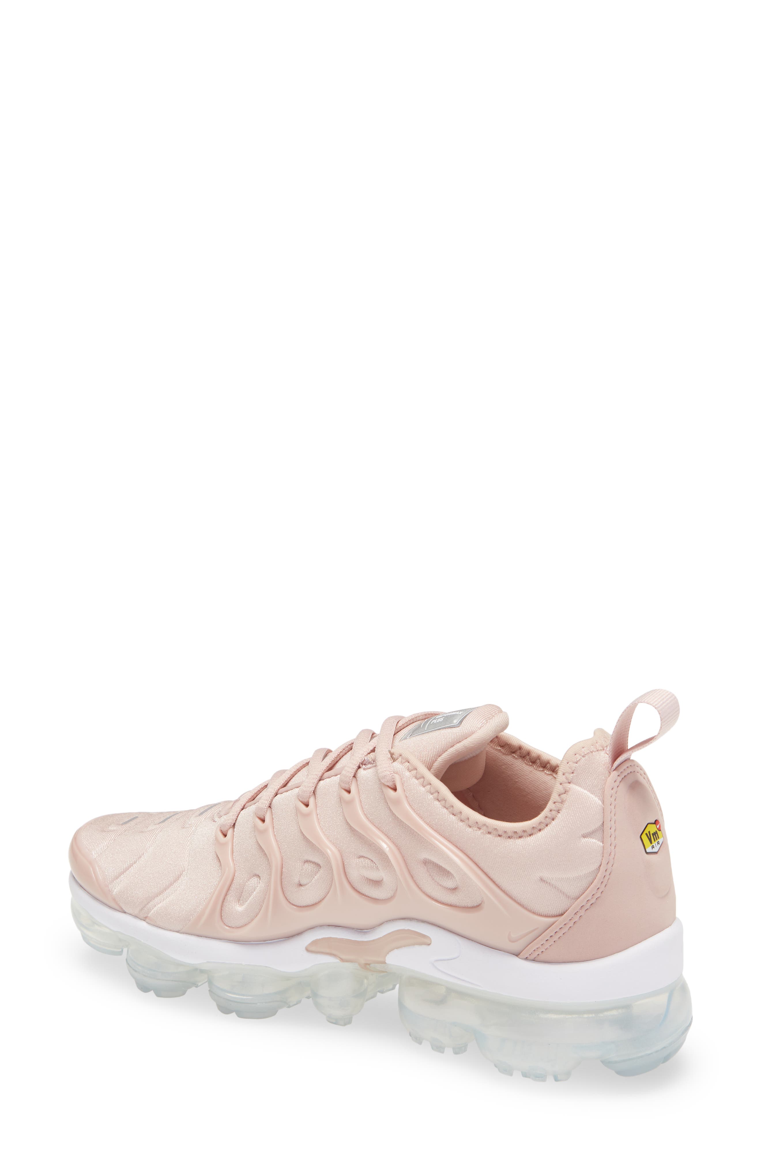 Air VaporMax Plus Sneaker, Alternate, color, PINK OXFORD/ METALLIC SILVER
