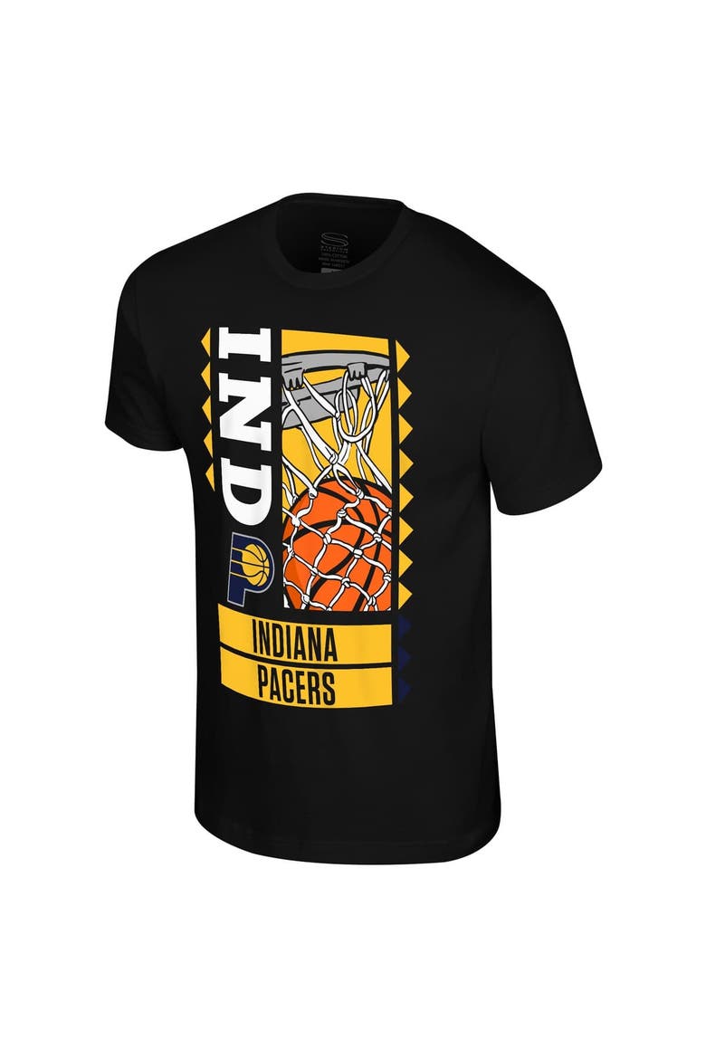 Men's Stadium Essentials Black Indiana Pacers Ballin T-Shirt, Alternate, color, Black
