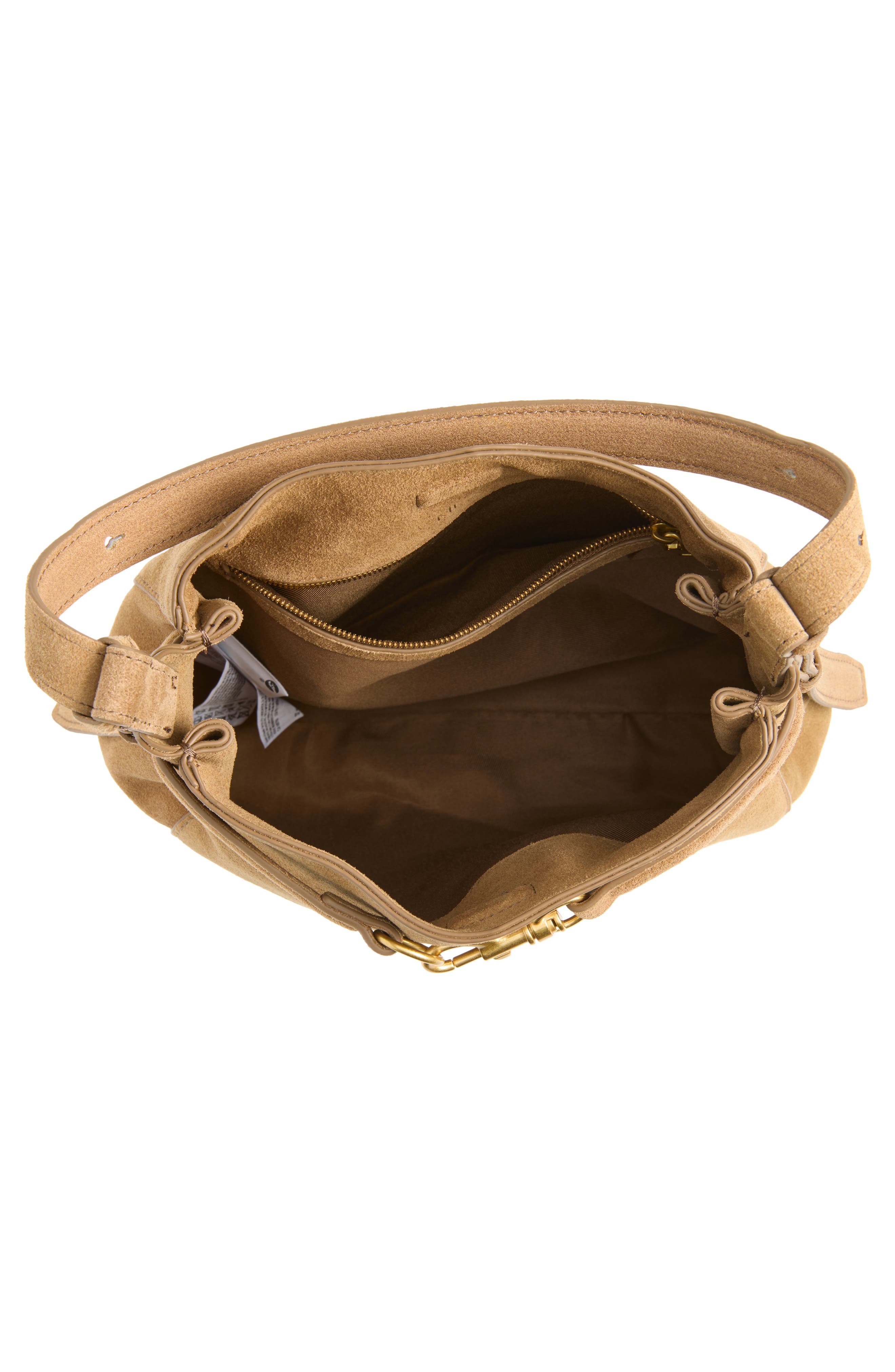 Chus Leather Bucket Bag, Alternate, color, MEDIUM BROWN