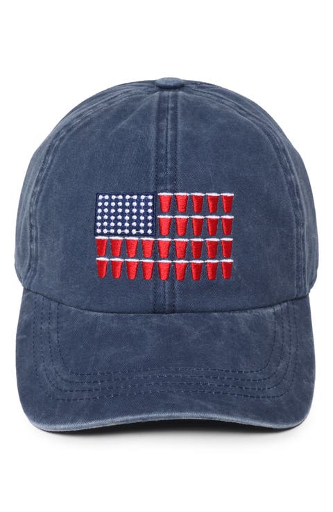 Americana Cups Patch Baseball Cap