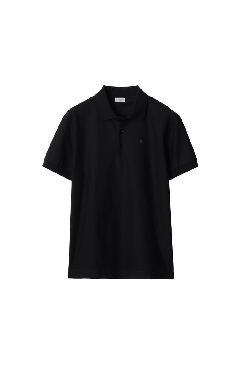 Burberry Metal Knight Cotton Polo Shirt, Alternate, color,