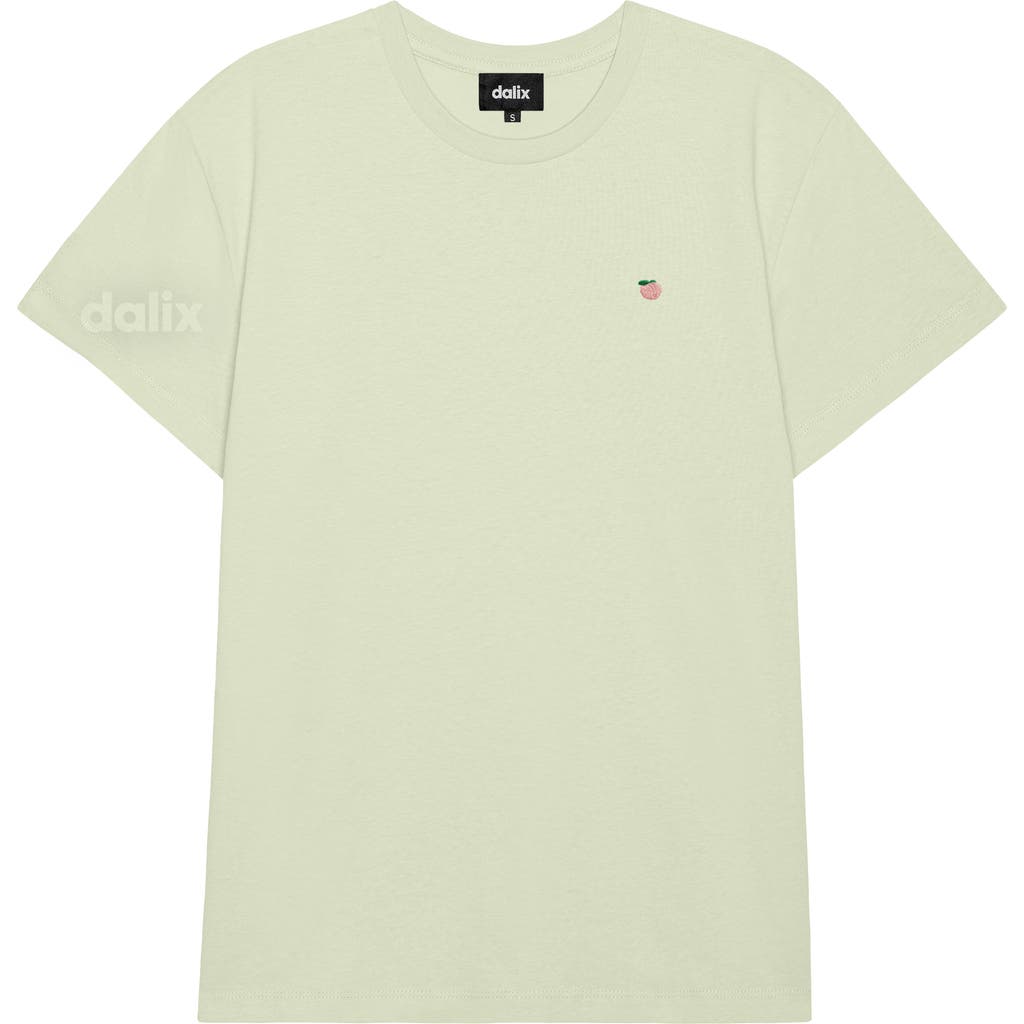 Dalix Womens Lil Peach Lightweight Everyday Tee In Green