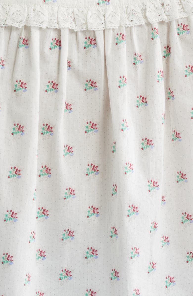 DÔEN Fidella Floral Organic Cotton Top, Alternate, color, Petit Posy Calico