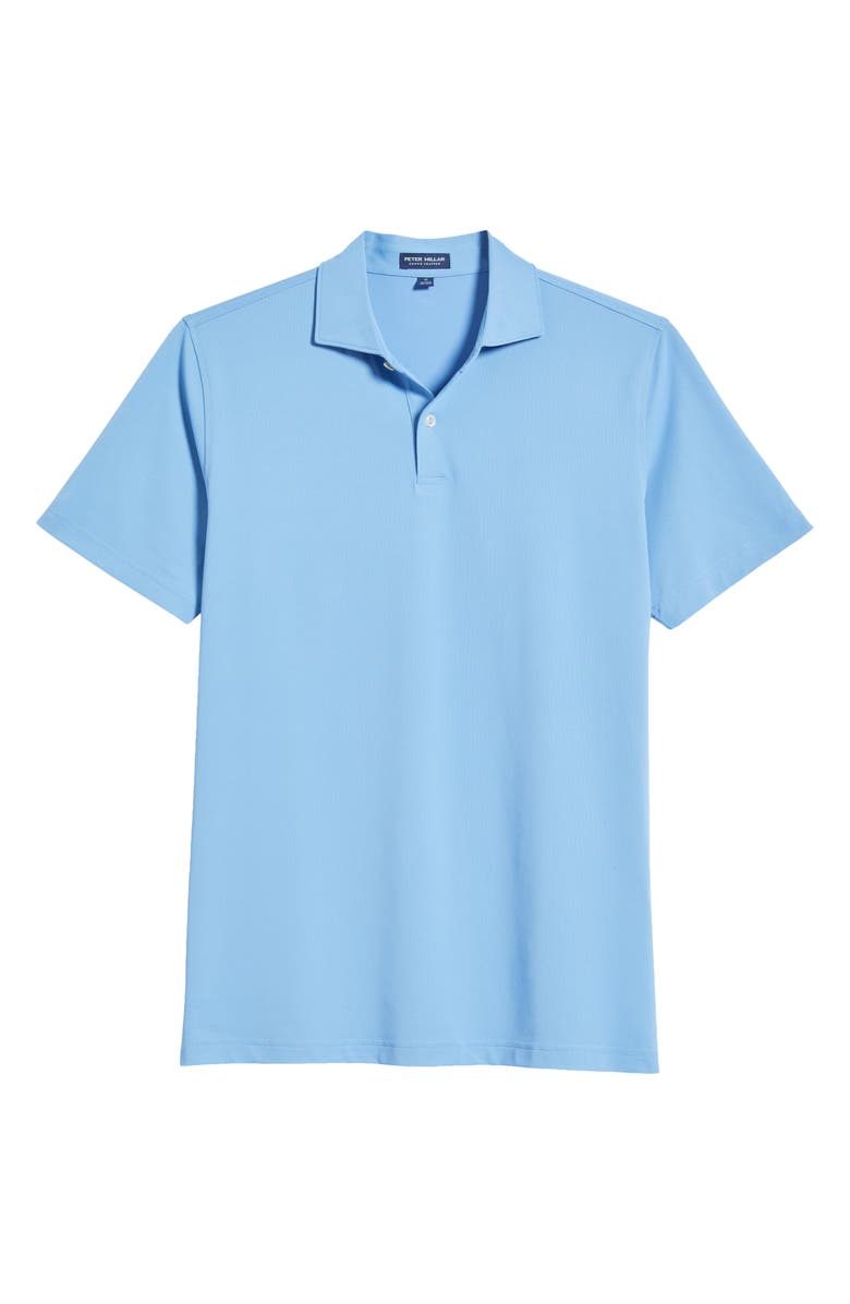 Peter Millar Crown Crafted Soul Performance Polo, Alternate, color, Fountain Blue