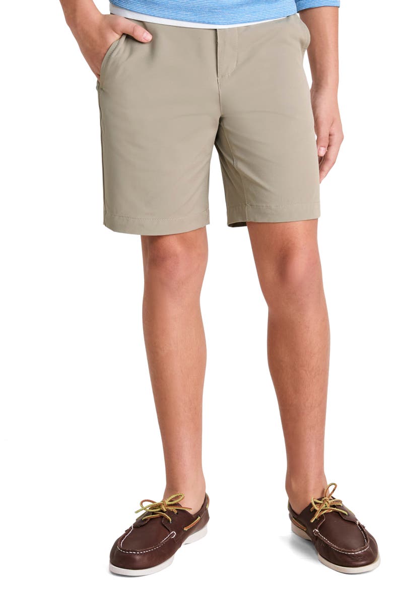 Kids' On-the-Go Performance Shorts, Alternate, color, KHAKI