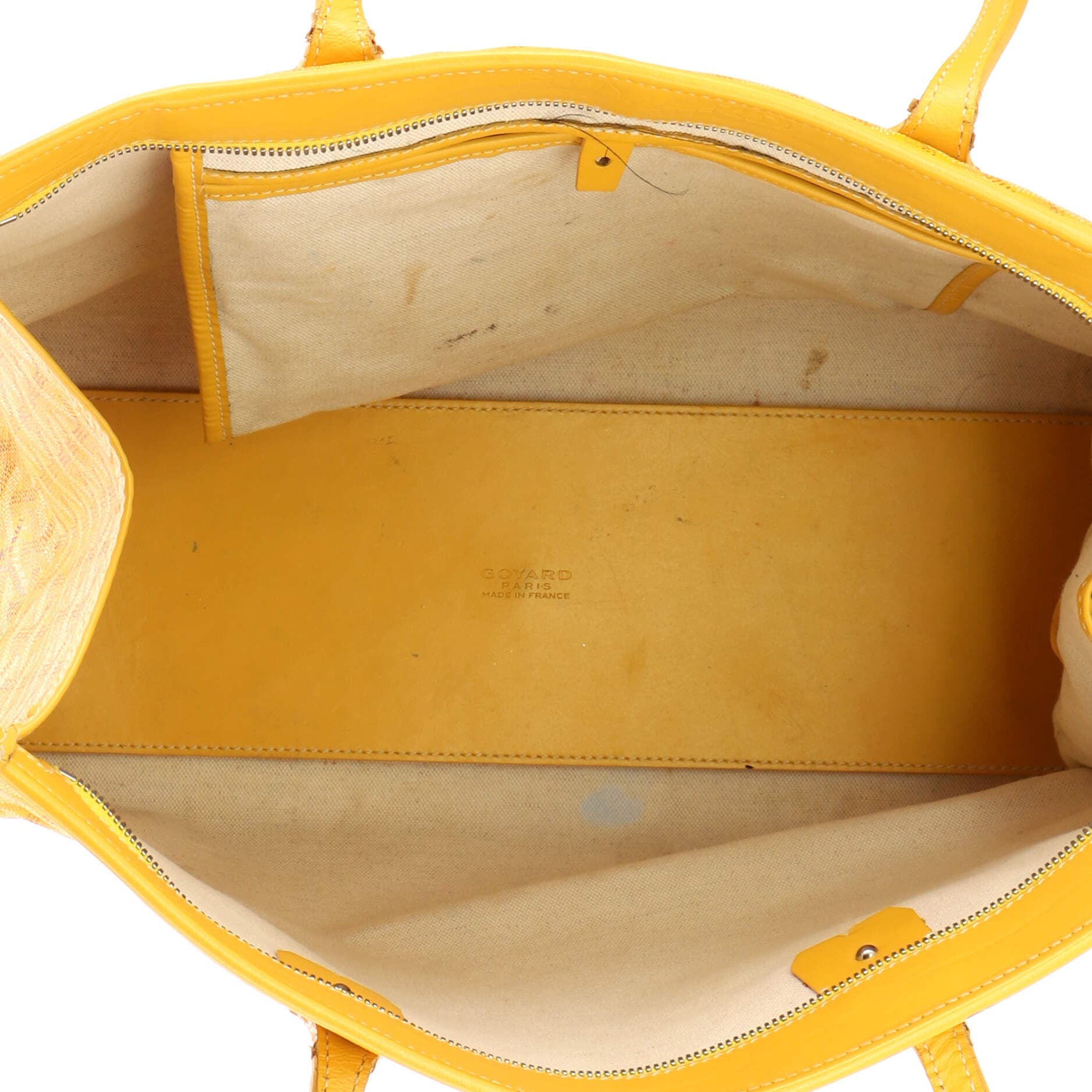 Marquises Bag Coated Canvas, Alternate, color, Yellow