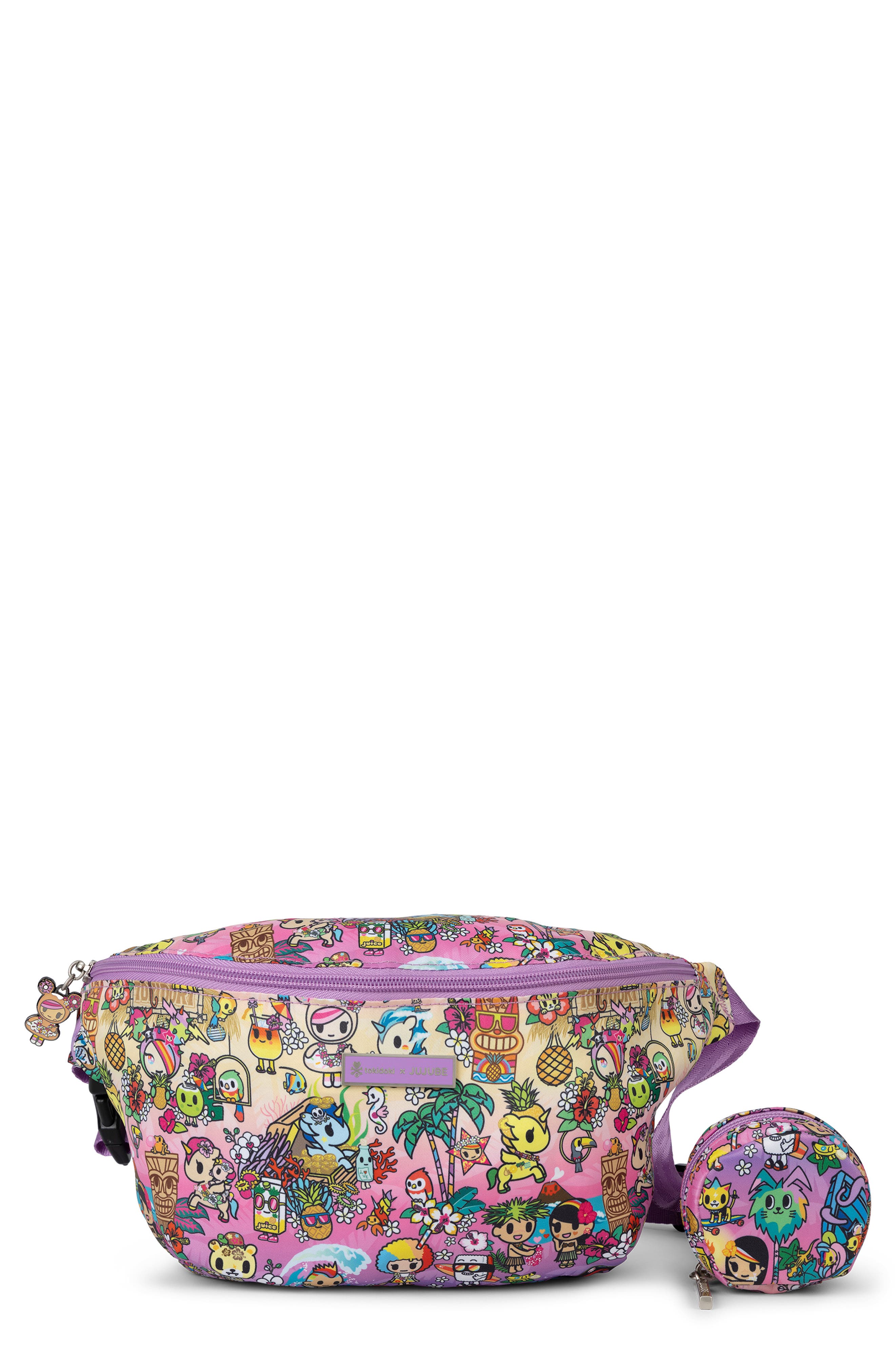 JuJuBe Park Pack Waterproof Diaper Bag in Toki Tiki 