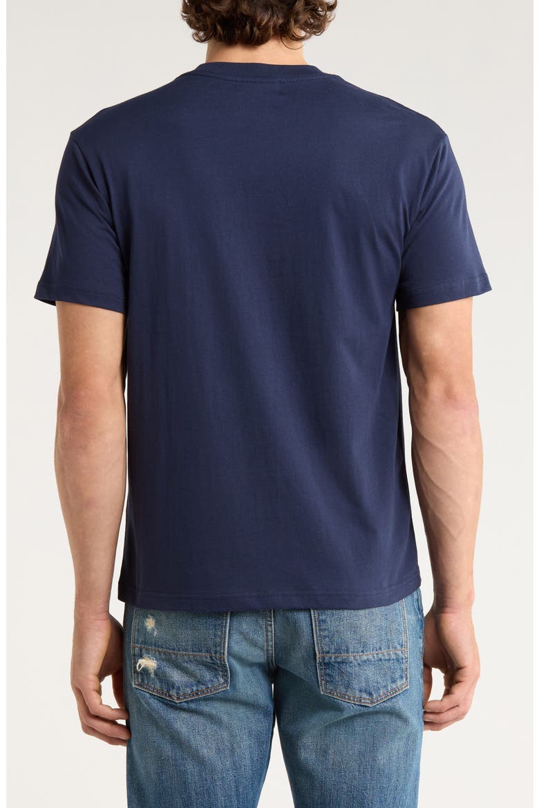 University Logo Graphic T-Shirt, Alternate, color, NAVY