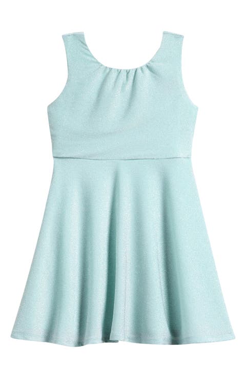Kids' Sparkle Knit Skater Dress (Little Kid)