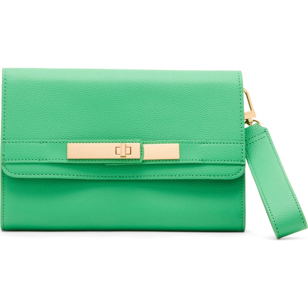 ANNE KLEIN ANNE KLEIN BELTED WALLET ON A CHAIN CROSSBODY BAG