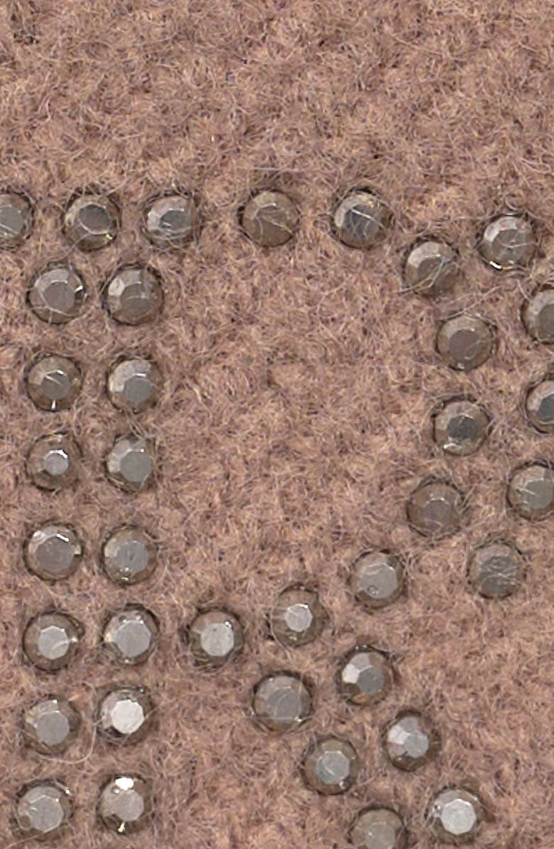 Lauren Ralph Lauren Shine Pinstripe Scarf, Alternate, color, Dark Taupe Htr