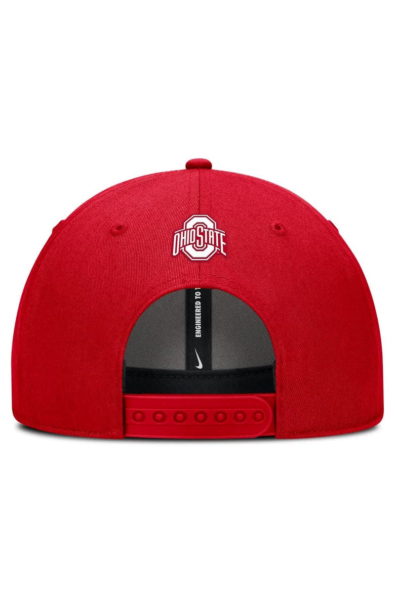 Nike Men's Nike Scarlet Ohio State Buckeyes Rise Practice Adjustable Hat, Alternate, color, Scarlet