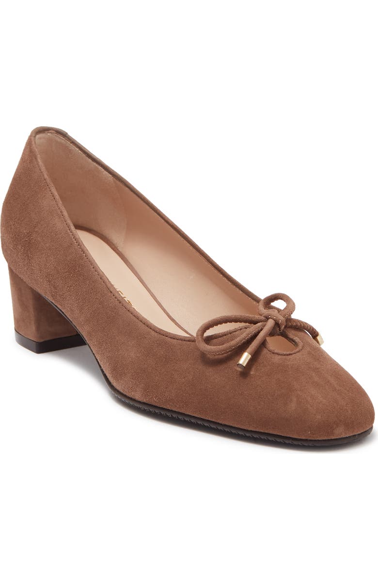 Stuart Weitzman Gabby Bow Pump, Main, color, Taupe