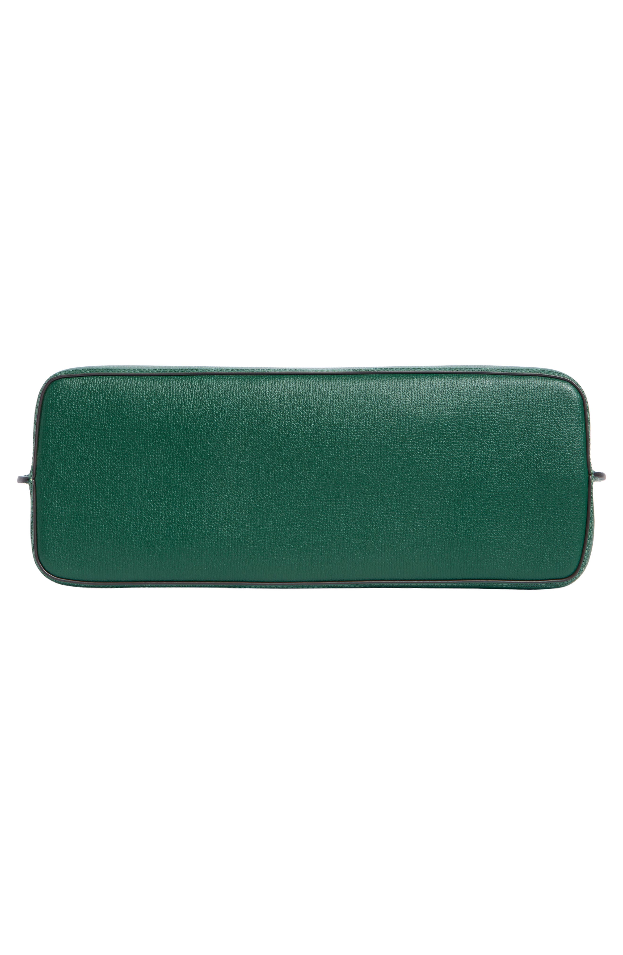 suite leather tote, Alternate, color, ARUGULA MULTI