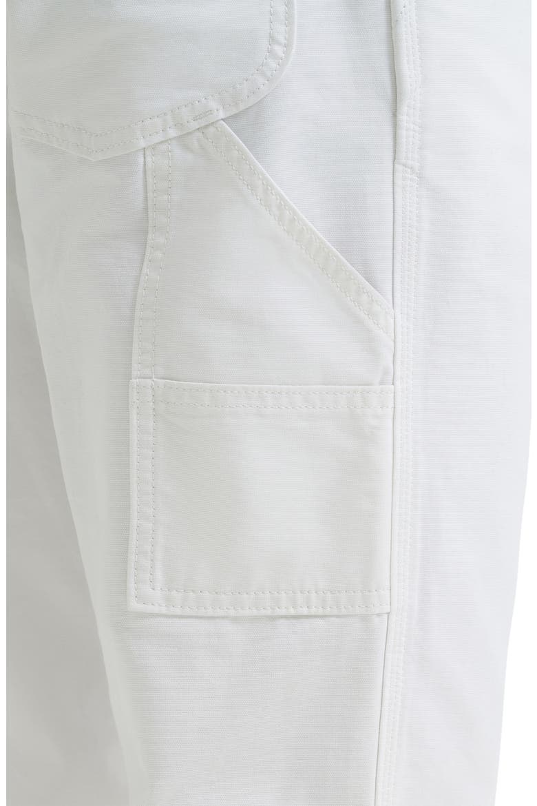 Loose Fit Straight Leg Carpenter Jeans, Alternate, color, BRIGHT WHITE